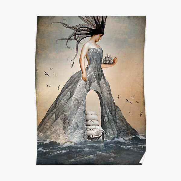 Female King of Cups Poster