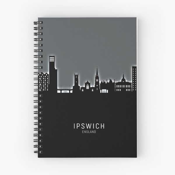 Item preview, Ipswich England Skyline designed and sold by ArtPrints.