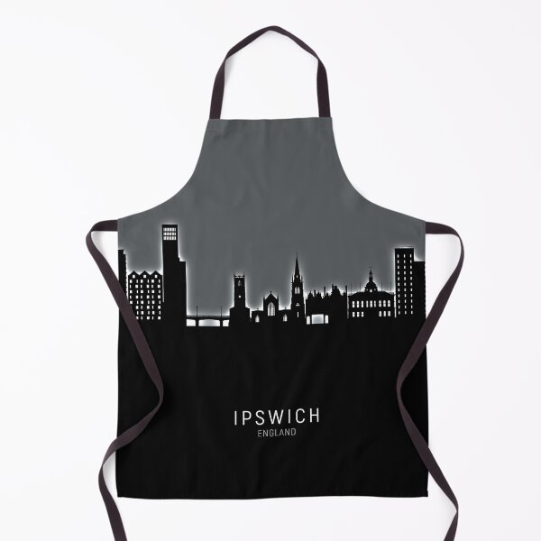 Item preview, Ipswich England Skyline designed and sold by ArtPrints.