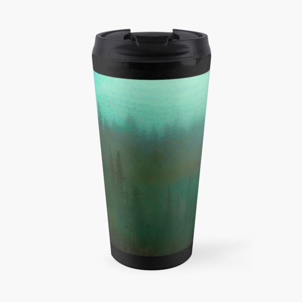 deep fog woods Travel Mug