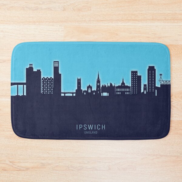 Item preview, Ipswich England Skyline designed and sold by ArtPrints.