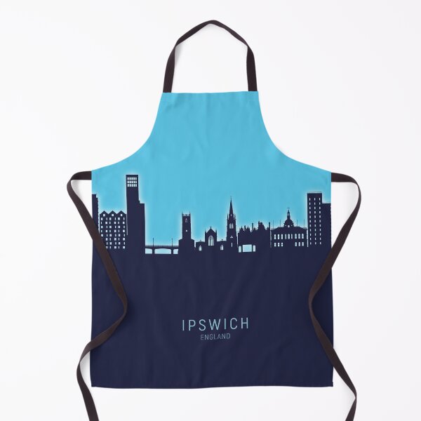 Item preview, Ipswich England Skyline designed and sold by ArtPrints.