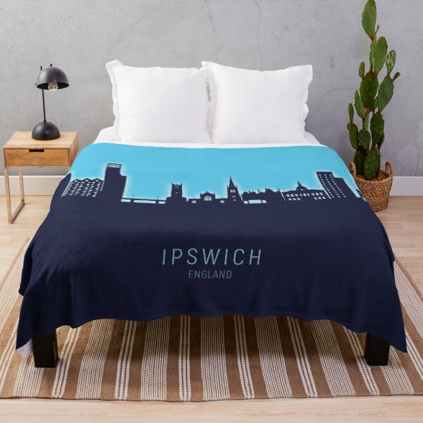 Item preview, Ipswich England Skyline designed and sold by ArtPrints.