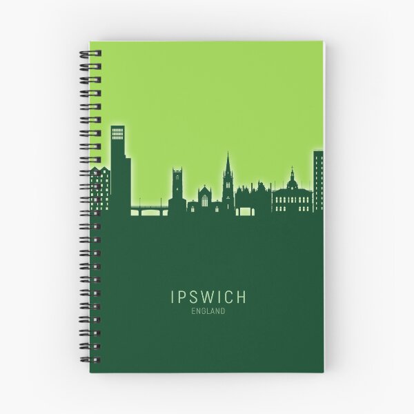 Item preview, Ipswich England Skyline designed and sold by ArtPrints.