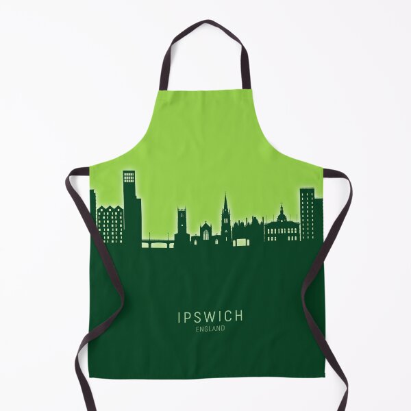 Item preview, Ipswich England Skyline designed and sold by ArtPrints.