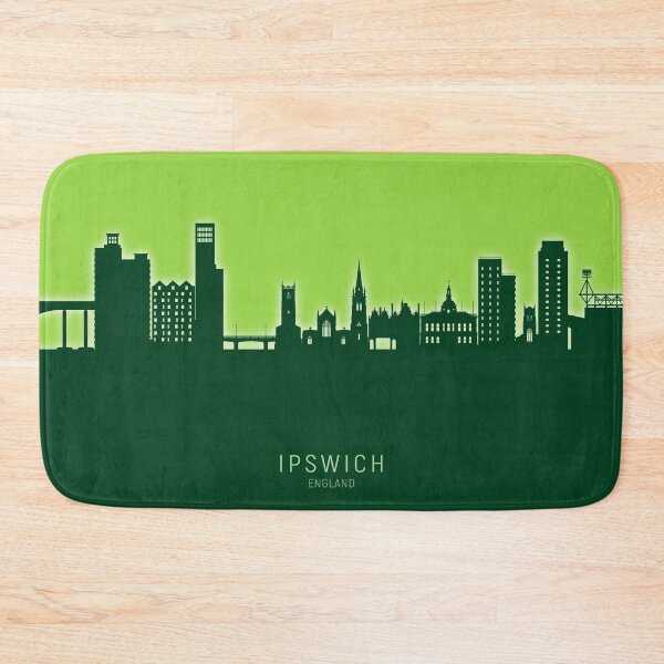 Item preview, Ipswich England Skyline designed and sold by ArtPrints.