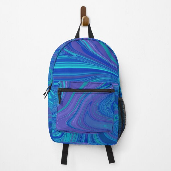 Item preview, Blue and Purple Abstract - Rainbow Tie Dye Print Pattern designed and sold by Aryeh Studio.