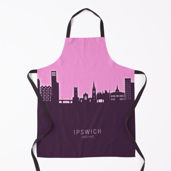 Item preview, Ipswich England Skyline designed and sold by ArtPrints.