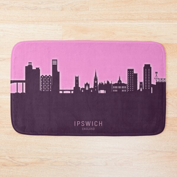 Item preview, Ipswich England Skyline designed and sold by ArtPrints.