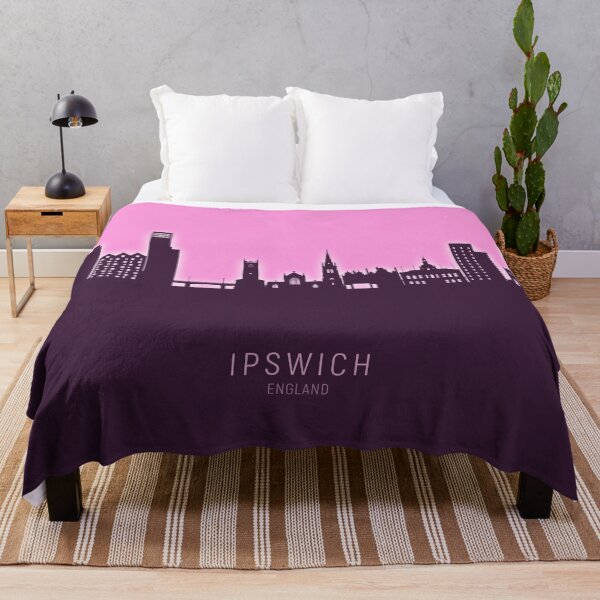 Item preview, Ipswich England Skyline designed and sold by ArtPrints.