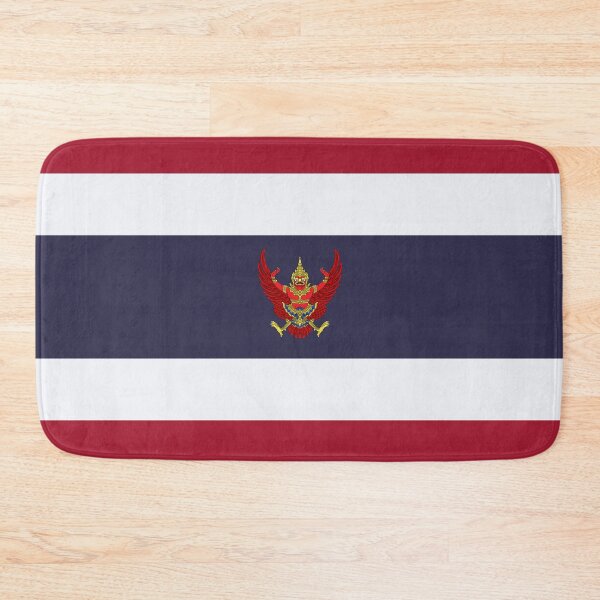 Item preview, Thai rectangular flag with Emblem designed and sold by P-I-R.