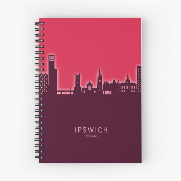 Item preview, Ipswich England Skyline designed and sold by ArtPrints.