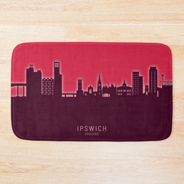 Item preview, Ipswich England Skyline designed and sold by ArtPrints.