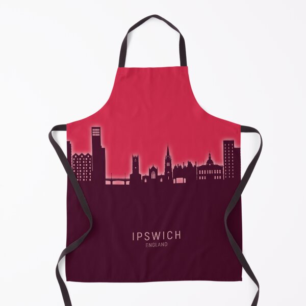 Item preview, Ipswich England Skyline designed and sold by ArtPrints.