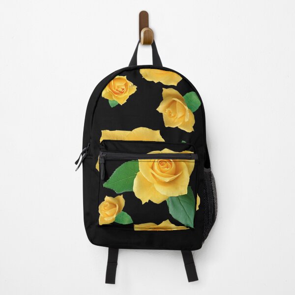 Item preview, Seamless patterned back ground of yellow roses designed and sold by With My Hands By K.