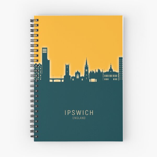 Item preview, Ipswich England Skyline designed and sold by ArtPrints.