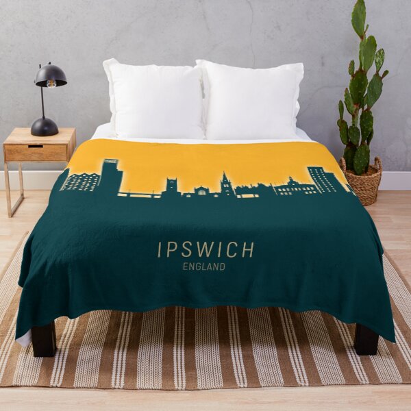 Item preview, Ipswich England Skyline designed and sold by ArtPrints.