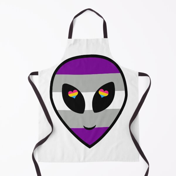Item preview, Panromantic Grey Ace Alien designed and sold by silentrebel.