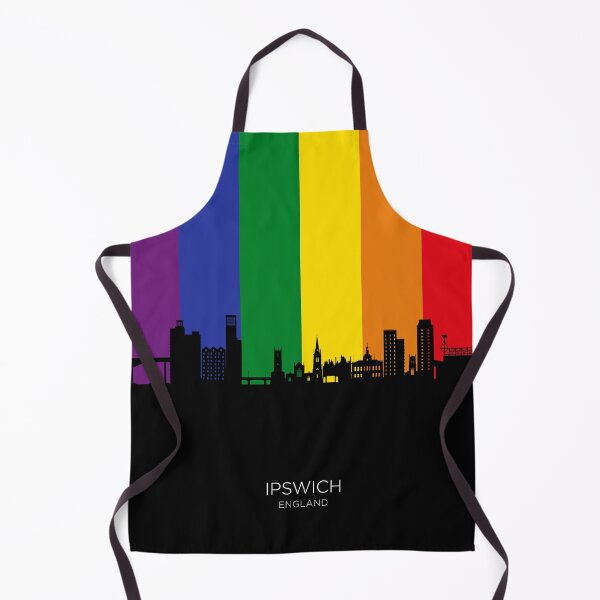 Item preview, Ipswich England Skyline designed and sold by ArtPrints.