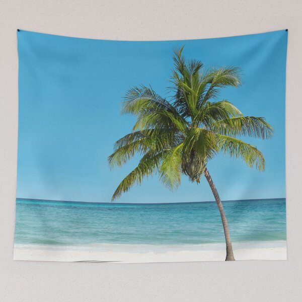 Item preview, Palm on a sunny beach designed and sold by JohnyDas.