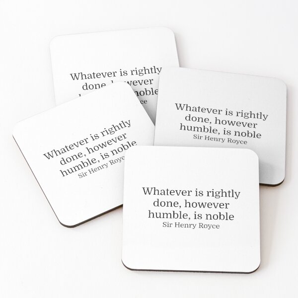 Item preview, Sir Henry Royce Quote designed and sold by manu142.