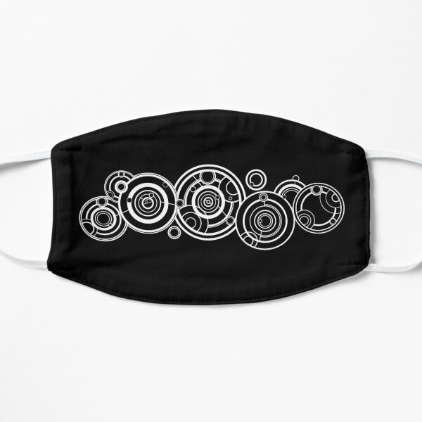 Name of the Doctor and quote Flat Mask