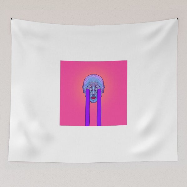 Item preview, Crying Wrinkled Skull Exaggerated designed and sold by Krazh.