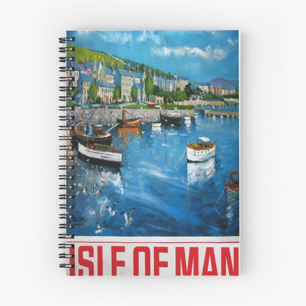 Item preview, Railway Poster Isle of Man designed and sold by stickart-marek.