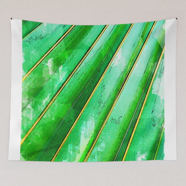 Item preview, Hojas de árbol verde de cerca - Para los amantes de las plantas designed and sold by ColortrixArt.