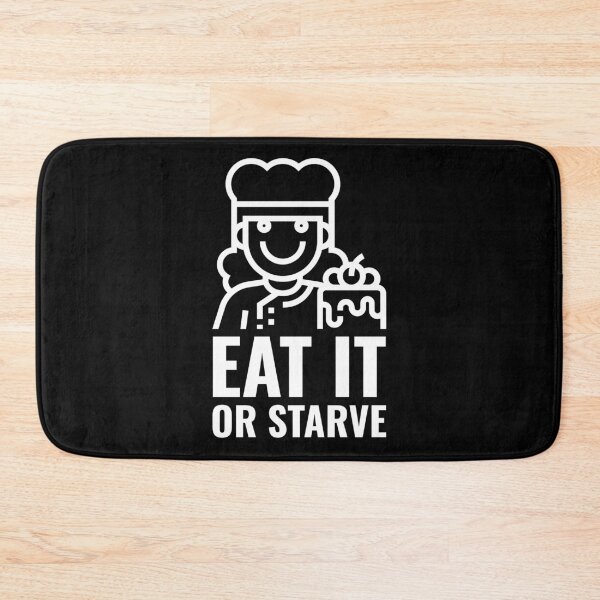 Item preview, Home Cooking Meme Eat it or Starve Mom Cook White designed and sold by javes93.