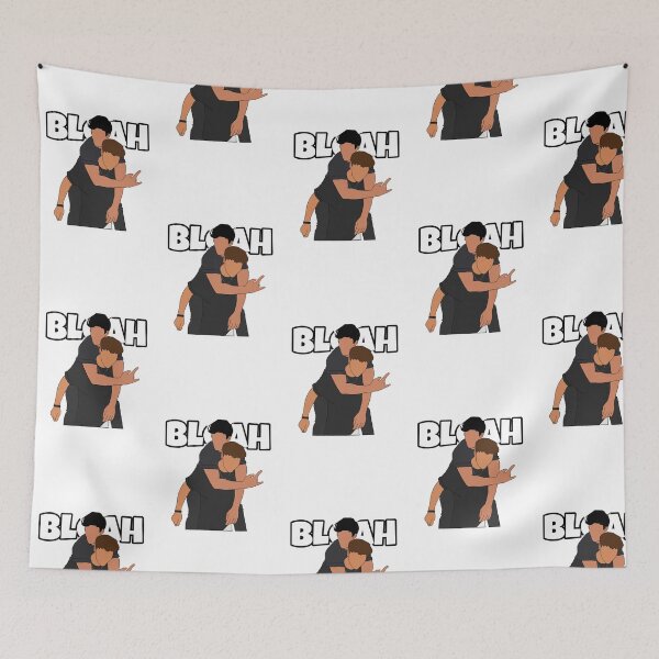 Item preview, 'BLOAH' (Noah Beck and Blake Gray) block written design designed and sold by itstiggydesigns.
