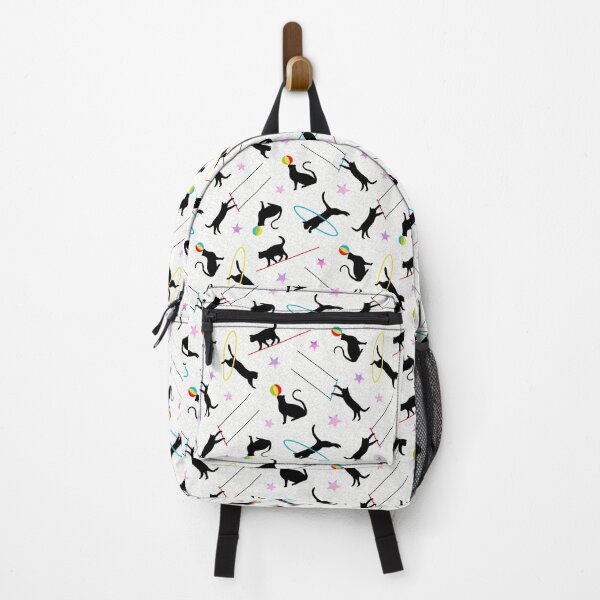 Item preview, Acrobatic Cats on White designed and sold by The Wellington Boot.