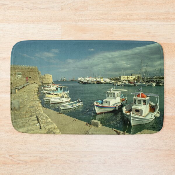Item preview, Heraklion old harbour  designed and sold by hawkie.