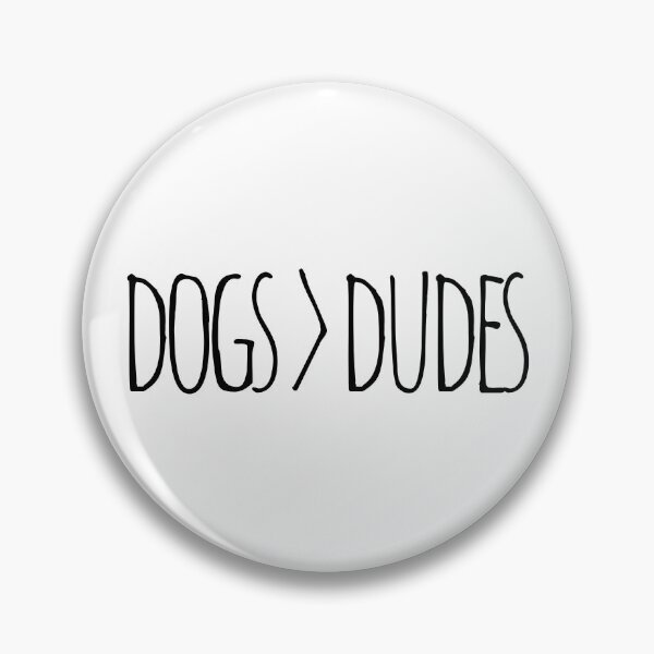 Item preview, Dogs Over Dudes gift idea for dog lovers designed and sold by The Little Wood Cottage.
