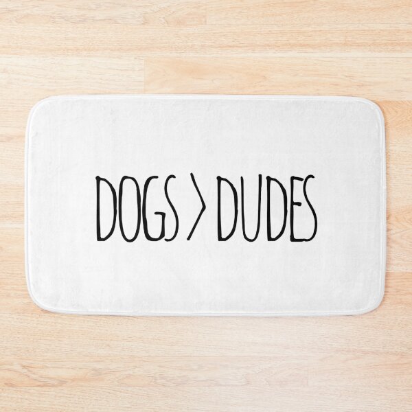 Item preview, Dogs Over Dudes gift idea for dog lovers designed and sold by The Little Wood Cottage.