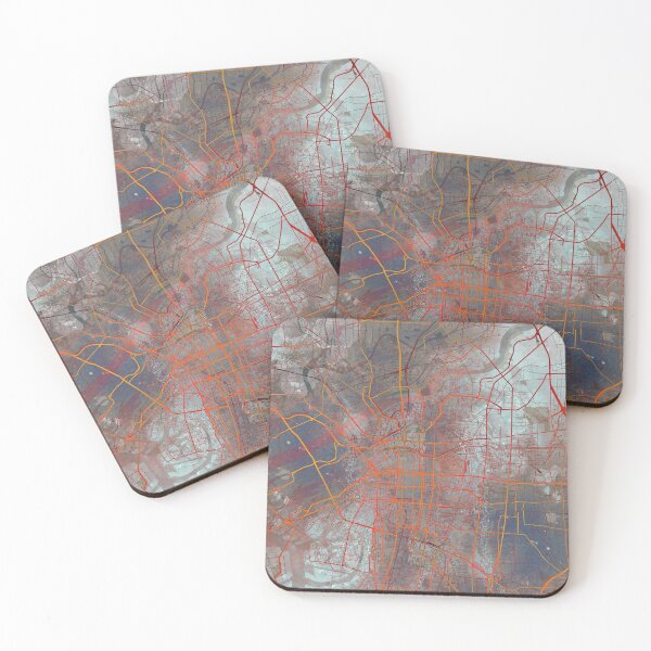 Item preview, Osaka Japan Street Map Urban designed and sold by IvonDesign.