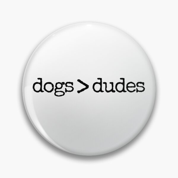 Item preview, Dogs Over Dudes gift idea for dog lovers designed and sold by The Little Wood Cottage.