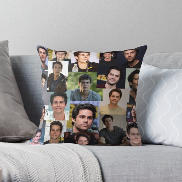 Collage de Dylan O’Brien Coussin