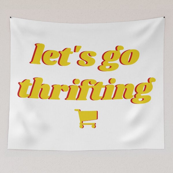 Item preview, Let's Go Thrifting designed and sold by gabi-noel.