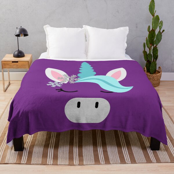 Item preview, blue unicorn designed and sold by OzyManDiaS90.