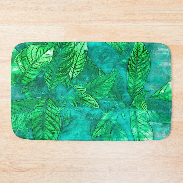 Item preview, Foggy Greens Plant Leaves - For plant lovers designed and sold by ColortrixArt.