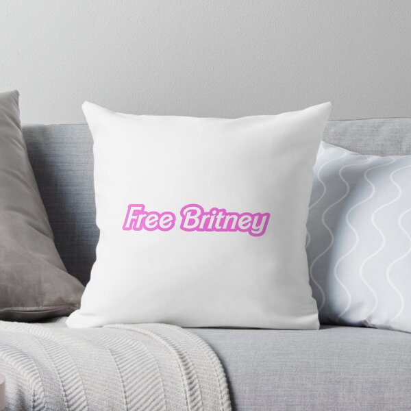 Free Britney Throw Pillow