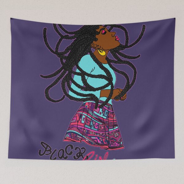 Item preview, Black girl, braided magic  designed and sold by sayers.