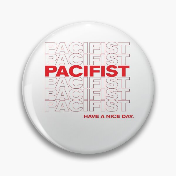 Item preview, Pacifist LGBTQ Pride Grocery Bag Thank You designed and sold by goodfriendkyle.
