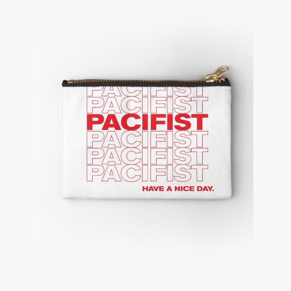 Item preview, Pacifist LGBTQ Pride Grocery Bag Thank You designed and sold by goodfriendkyle.