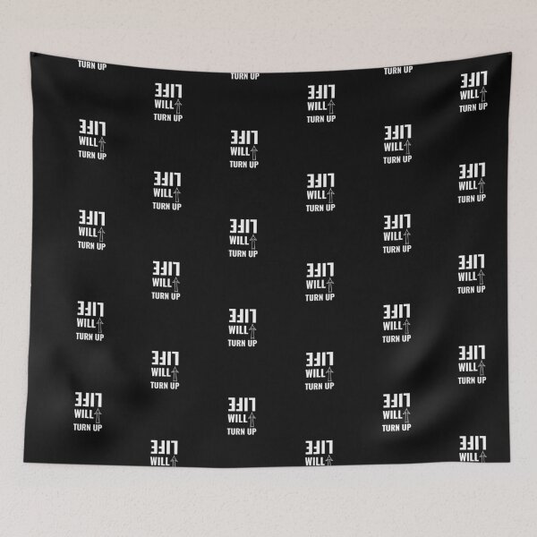 Item preview, Life will turn up a motivational inspirational design  designed and sold by cathelkav.