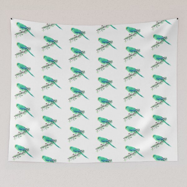 Item preview, New Zealand Malherbe's Kakariki Parakeet designed and sold by AuntieBetty.