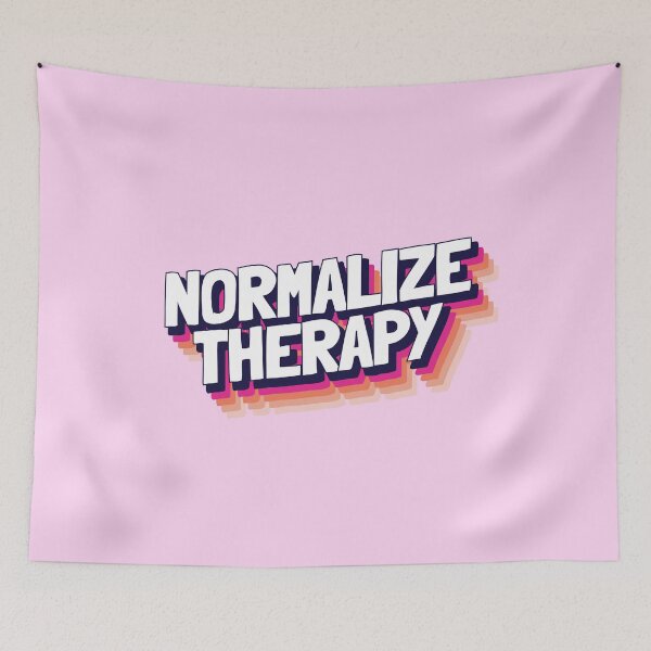 Item preview, Normalize Therapy - Mental Health Matters designed and sold by Lightfield.