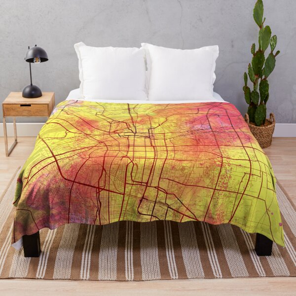 Item preview, Osaka Japan Street Map Magma Eruption designed and sold by IvonDesign.
