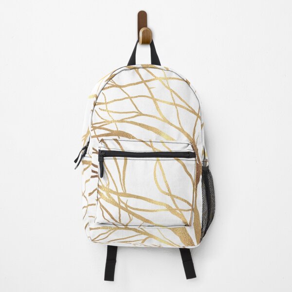 Item preview, Modern Gold Tree Silhouette Minimal White Design designed and sold by NdesignTrend.